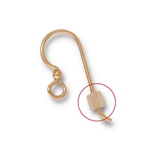 Stoppeur pour crochet d'oreilles transparents 3mm (10)