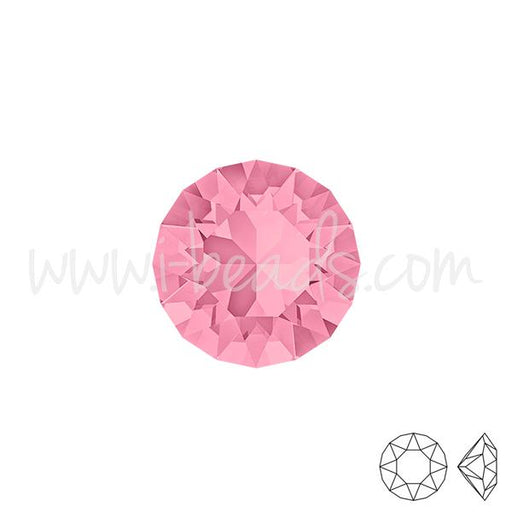 Achat Cristal Swarovski 1088 xirius chaton light rose 4mm-pp31-SS19 (10)