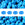 Grossiste en Perles Super Duo 2.5x5mm Neon Electric Blue (10g)