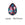 Grossiste en Swarovski 4320 Fancy Stone PEAR- BURGUNDY DELITE-18x13mm (1)