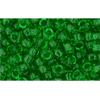 cc7 - perles de rocaille Toho 8/0 transparent peridot (10g)