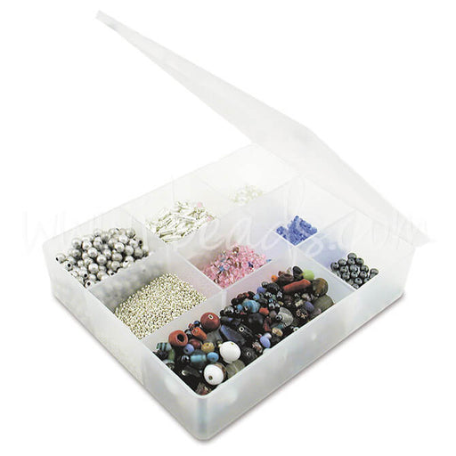 ASelected Lot de 2 Boite Rangement 36 Compartiment Plastique, Boite  Séparateurs Amovibles pour Trier des Pièces de Jeux de Société, Perles à  Repasser, Perles, Pierres, Petites Choses de Bricolage : : Mode