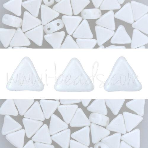 Achat KHEOPS par PUCA 6mm opaque white silk mat (10g)