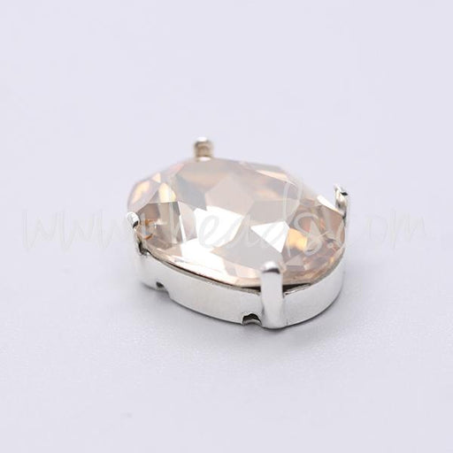 Serti à coudre pour Swarovski 4120 18x13mm argenté (1)