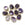 Vente au détail Améthyste Pendentif à facette carré arrondi, sertis doré 20x15mm (1)