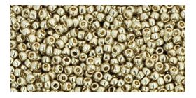 ccpf558 - Toho beads 15/0 Permanent Finish Galvanized Aluminum (100g)