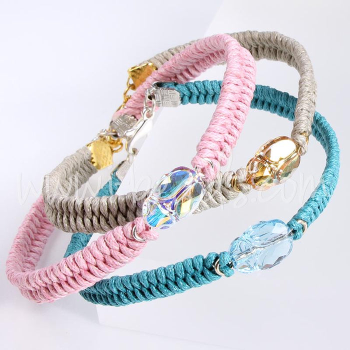 DIY bracelets scarab by Dorothy Wood