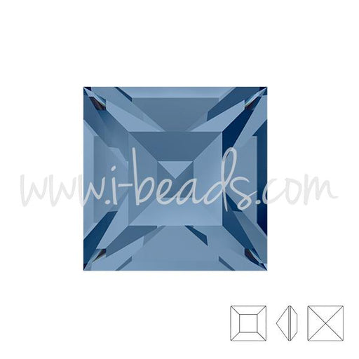 Achat Swarovski Elements 4428 Xilion square denim blue 6mm (2)