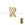 Grossiste en Perle lettre R doré or fin 7x6mm (1)