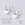 Vente au détail Serti boucle d'oreilles pour Swarovski 4120 18x13mm argenté (2)