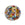 Vente au détail Perle de Murano ronde multicolore 10mm (1)