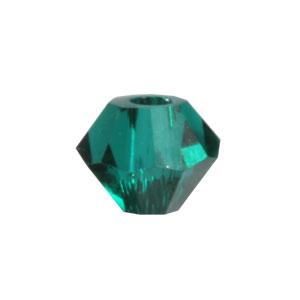 Perles Crystal4You 5328 xilion bicone emerald 3mm (40)