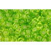 Achat cc4 - perles de rocaille Toho 8/0 transparent lime green (10g)