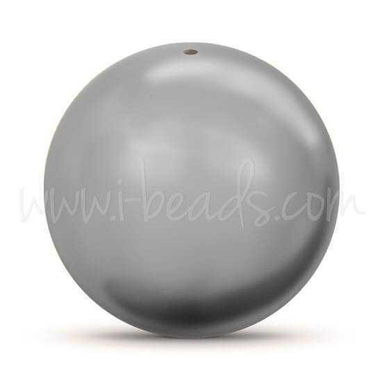 Perles Swarovski 5810 crystal grey pearl 8mm (20)