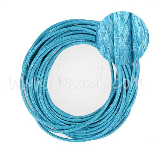 Achat Cordon snake bleu ciel 1mm (5m)