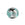 Grossiste en Perle de Murano ronde bleu et argent 6mm (1)