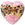 Vente au détail Perle de Murano coeur léopard rose 35mm (1)