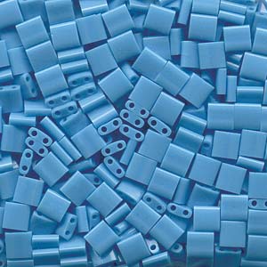 Achat Cc413 - Perles Miyuki tila turquoise blue 5mm (25 beads)