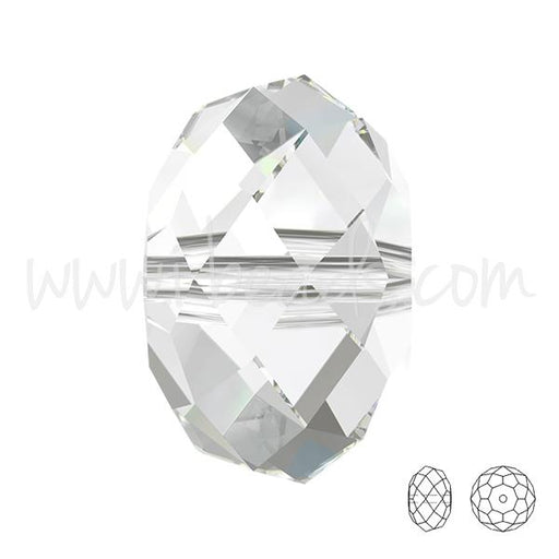 Achat Perles briolette Swarovski 5040 crystal 8mm (6)