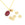 Grossiste en Médaille cabossé en laiton métal doré 8mm (5)