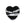 Grossiste en Perle de Murano coeur noir et argent 10mm (1)