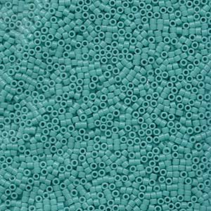 Achat DB729 -11/0 delica bead opaque TURQUOISE- 1,6mm - Hole : 0,8mm (5gr)