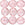 Grossiste en Perles facettes de bohème rosaline 12mm (6)