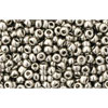 cc711 - perles de rocaille Toho 11/0 nickel plated silver (10g)