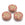 Vente au détail Perle d'Indonésie faite à la main en laiton non plaqué, ROUGE, noeud chinois, 28mm, trou 2mm (1)