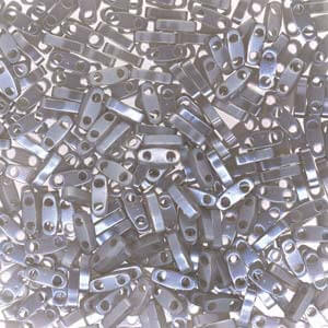 Cc526 - Perles Miyuki QUARTER tila Grey Ceylon 1.2mm (50 beads)
