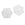 Vente au détail Hexagone ajouré fleur de vie- fin Acier inoxydable 27mm (1)