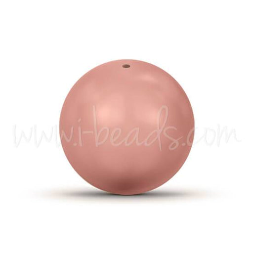 Achat Perles Swarovski 5810 crystal pink coral pearl 4mm (20)
