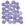 Vente au détail Perles Honeycomb 6mm purple vega (30)