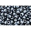 cc81 - perles de rocaille Toho 8/0 métallic hematite (10g)