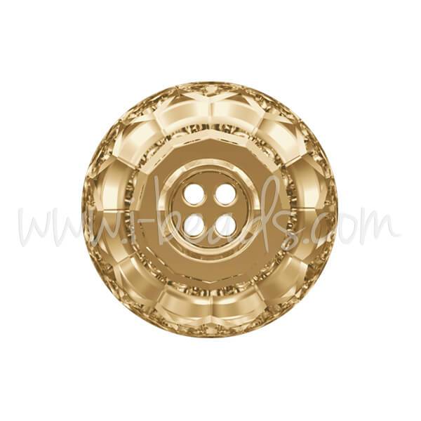 Bouton Swarovski 3008 crystal golden shadow 12mm (1)