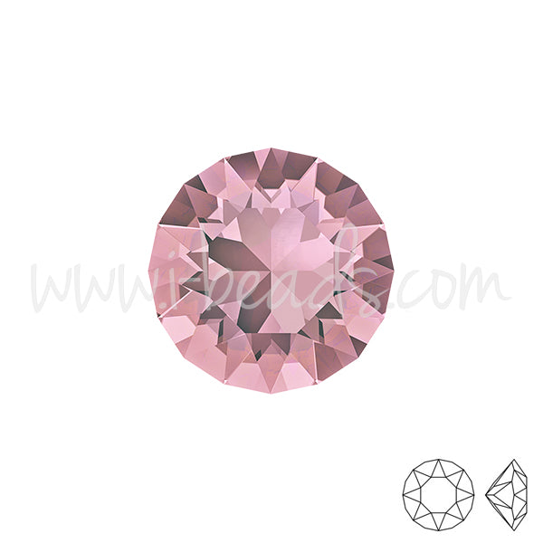 Cristal Swarovski 1088 xirius chaton crystal antique pink 6mm-SS29 (6)