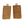 Vente au détail Constellation Zodiaque Médaille Acier Inoxydable Or Vierge 23x13mm (1)
